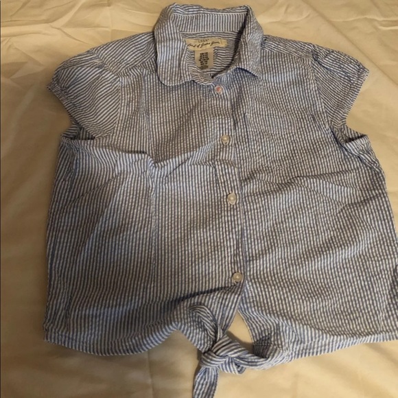 Lot of 2 little girl’s H&M blouses 8/10 YRS - Picture 4 of 6
